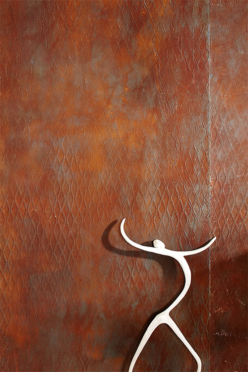 Wandverkleidung (Rost) Wandverkleidung (Rost)